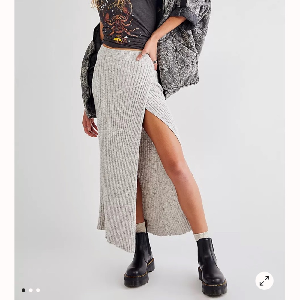 Free people knitted skirt XS